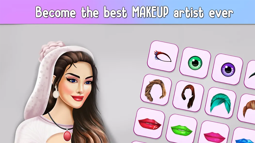 Скачать Fashion Stylist Makeup Dressup — Безлимитные деньги и все наряды — скриншот 3 Скачать Fashion Stylist Makeup Dressup — Безлимитные деньги и все наряды — скриншот 3