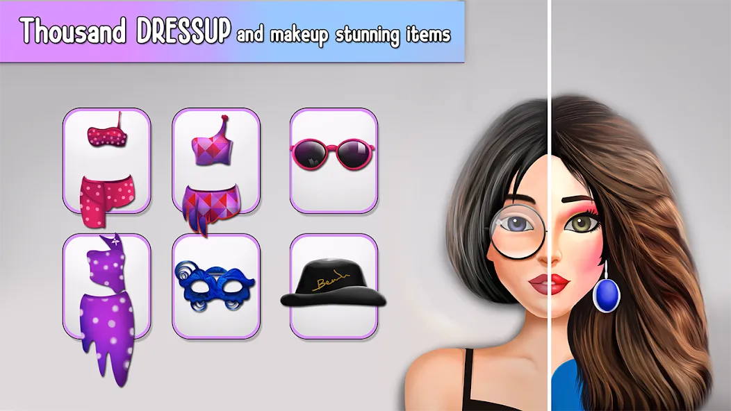 Скачать Fashion Stylist Makeup Dressup — Безлимитные деньги и все наряды — скриншот 4 Скачать Fashion Stylist Makeup Dressup — Безлимитные деньги и все наряды — скриншот 4