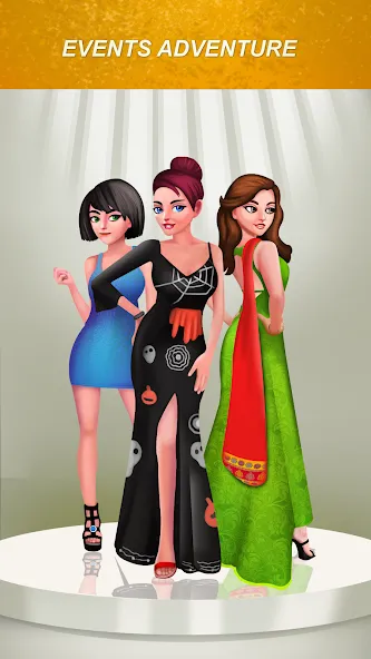 Girls Dress Up: Makeup Games — взломанная версия, Безлимитные монеты и все наряды — скриншот 2