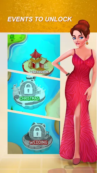 Girls Dress Up: Makeup Games — взломанная версия, Безлимитные монеты и все наряды — скриншот 5