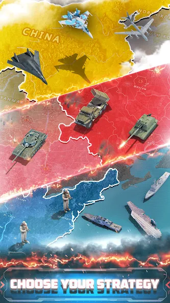 Conflict of Nations: WW3 MOD APK: Безлимитные ресурсы и ускоренное развитие — скриншот 4 Conflict of Nations: WW3 MOD APK: Безлимитные ресурсы и ускоренное развитие — скриншот 4