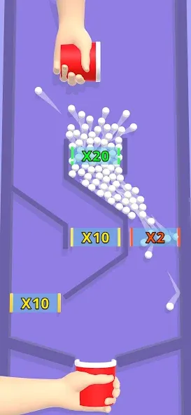 Скачать Bounce and collect бесплатно — Безлимитные мячи и легкий сбор — скриншот 1