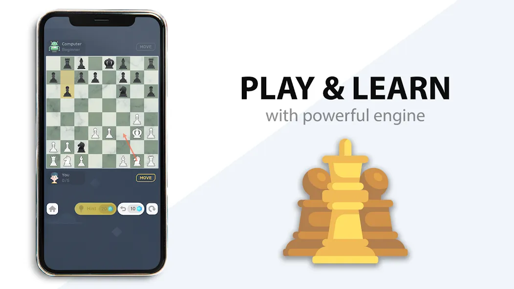 Скачать Chess: Classic Board Game бесплатно — Шахматы без рекламы и ограничений — скриншот 3