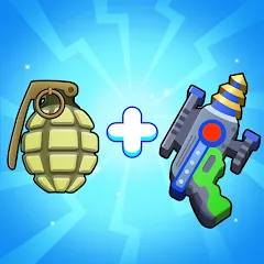 Merge Weapons：Air Island TD — скачать мод: Много денег и ресурсов
