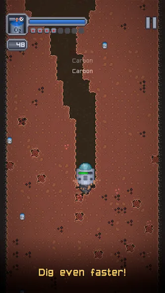 Мод Dig Odyssey: Cosmic Miner — Безлимитные ресурсы и ускоренная добыча, скачать APK — скриншот 4 Мод Dig Odyssey: Cosmic Miner — Безлимитные ресурсы и ускоренная добыча, скачать APK — скриншот 4