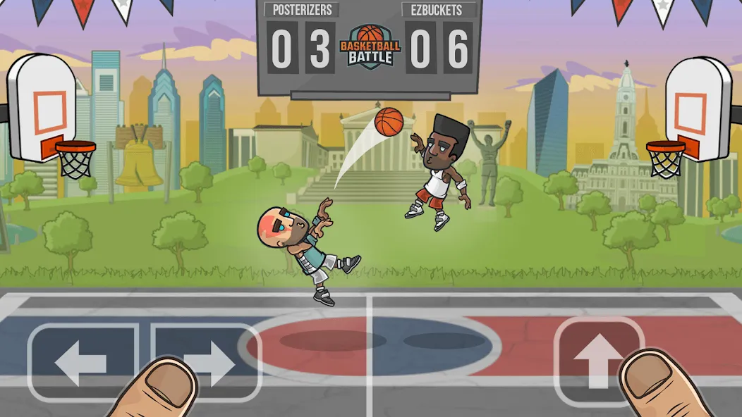 Скачать Basketball Battle бесплатно — Безлимитные монеты и энергия — скриншот 1 Скачать Basketball Battle бесплатно — Безлимитные монеты и энергия — скриншот 1