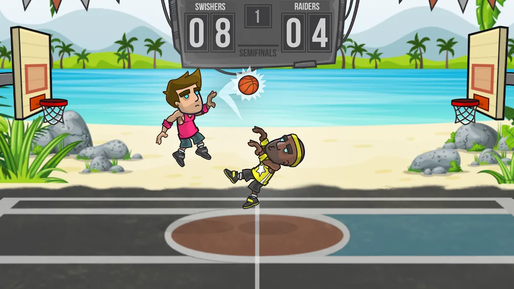 Скачать Basketball Battle бесплатно — Безлимитные монеты и энергия — скриншот 3 Скачать Basketball Battle бесплатно — Безлимитные монеты и энергия — скриншот 3