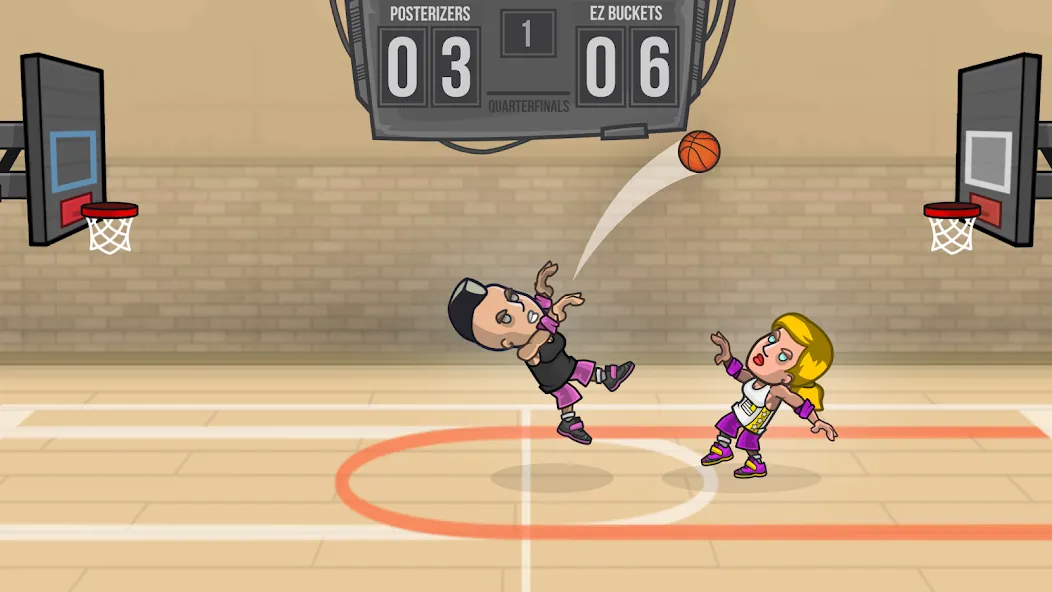 Скачать Basketball Battle бесплатно — Безлимитные монеты и энергия — скриншот 4 Скачать Basketball Battle бесплатно — Безлимитные монеты и энергия — скриншот 4