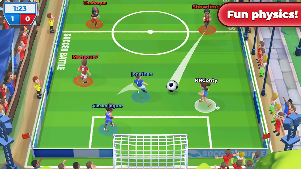 Soccer Battle - PvP Football MOD APK: Безлимитные монеты и энергия — скриншот 5 Soccer Battle - PvP Football MOD APK: Безлимитные монеты и энергия — скриншот 5