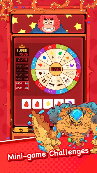 Dicey Elementalist взлом на Андроид — Безлимитные ресурсы и усиленные способности — скриншот 5
