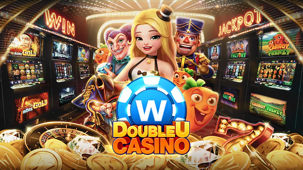 DoubleU Casino™ - Vegas Slots взломанный APK — Безлимитные монеты и бонусы — скриншот 1 DoubleU Casino™ - Vegas Slots взломанный APK — Безлимитные монеты и бонусы — скриншот 1