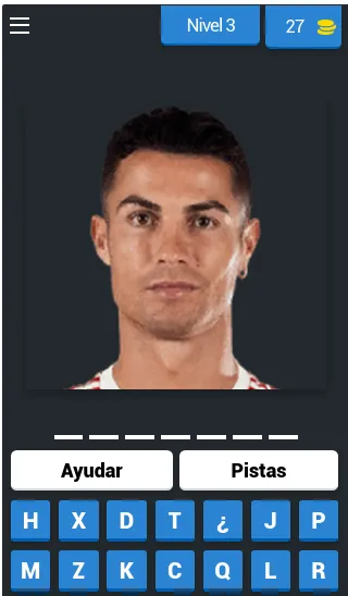 Скачать Guess Soccer Player Quiz бесплатно — Открыты все игроки и уровни — скриншот 3