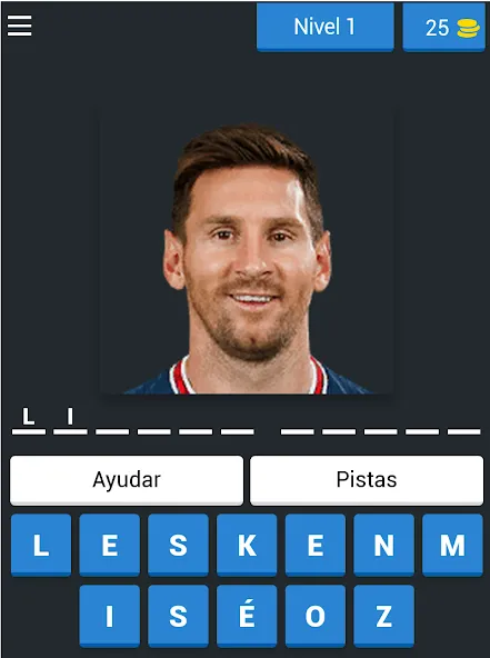 Скачать Guess Soccer Player Quiz бесплатно — Открыты все игроки и уровни — скриншот 4