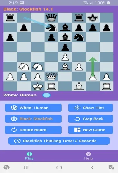 Скачать Chess With Stockfish 16 Mod APK — Усиленный шахматный движок и анализ партий — скриншот 3 Скачать Chess With Stockfish 16 Mod APK — Усиленный шахматный движок и анализ партий — скриншот 3
