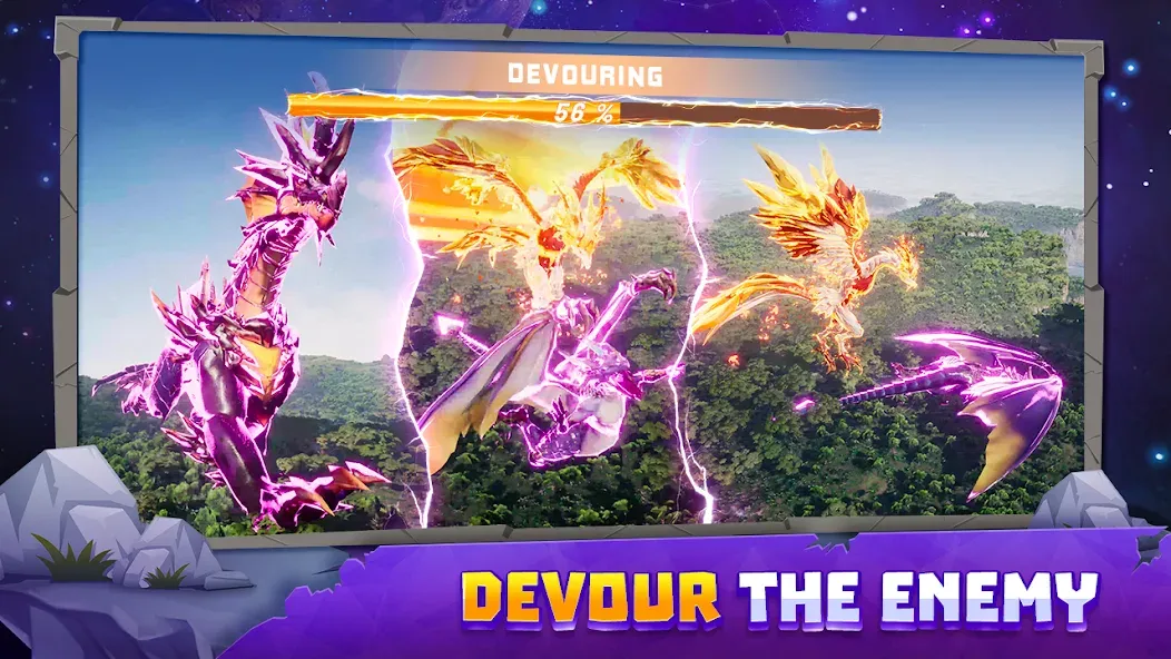 Summon Dragons MOD APK: Безлимитные ресурсы и мощные драконы — скриншот 2