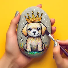 Rock Art - 3D Color by Number MOD APK скачать на Андроид — Без рекламы и все уровни открыты