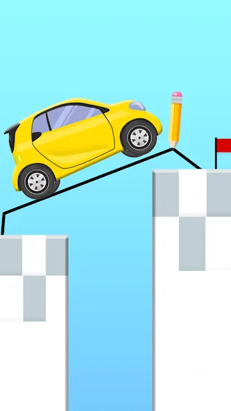 Скачать мод Draw 2 Bridge: Draw Save Car — Без рекламы и все уровни открыты — скриншот 2