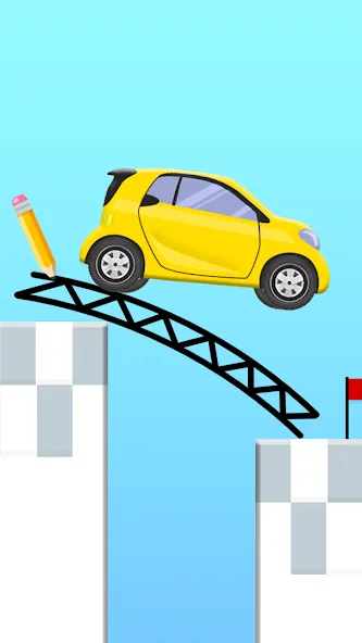 Скачать мод Draw 2 Bridge: Draw Save Car — Без рекламы и все уровни открыты — скриншот 5