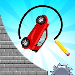 Скачать мод Draw 2 Bridge: Draw Save Car — Без рекламы и все уровни открыты