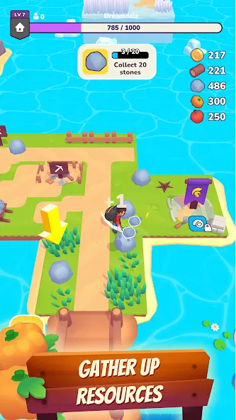 Dreamdale - Fairy Adventure взломанный APK — Безлимитные монеты и ресурсы — скриншот 3 Dreamdale - Fairy Adventure взломанный APK — Безлимитные монеты и ресурсы — скриншот 3