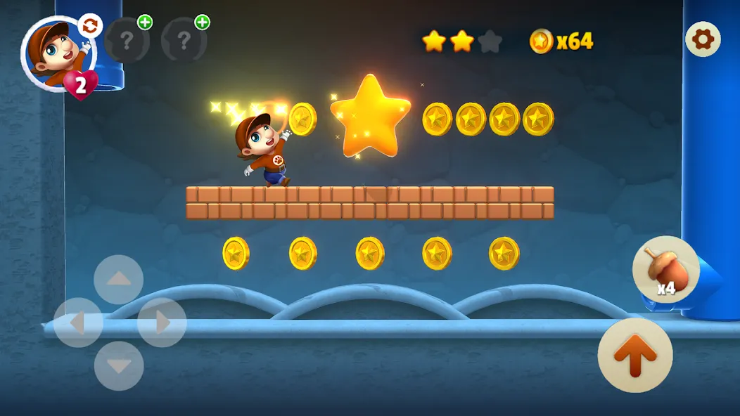 Super Run Adventure: Go Jungle бесплатно на Андроид — мод: Безлимитные монеты и все уровни — скриншот 2 Super Run Adventure: Go Jungle бесплатно на Андроид — мод: Безлимитные монеты и все уровни — скриншот 2