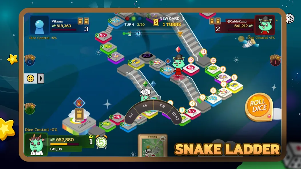 Скачать Dice Kingdom (Beta Test] последней версии — Много денег и разблокированы уровни — скриншот 4