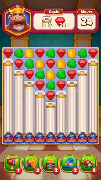 Royal Kingdom — Много денег и все уровни открыты, скачать мод APK — скриншот 1 Royal Kingdom — Много денег и все уровни открыты, скачать мод APK — скриншот 1