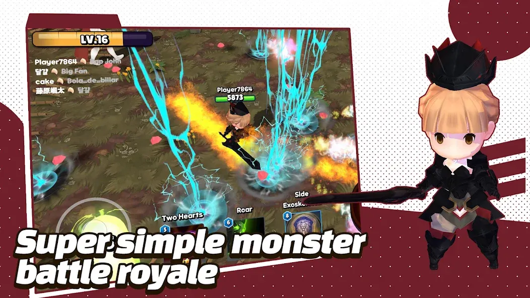 Magical Monster.io : Evolution взломанный APK — Безлимитные ресурсы и быстрая эволюция — скриншот 1