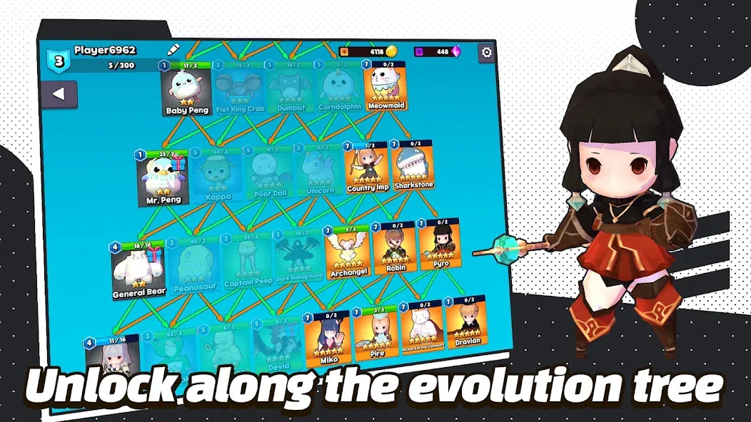 Magical Monster.io : Evolution взломанный APK — Безлимитные ресурсы и быстрая эволюция — скриншот 2