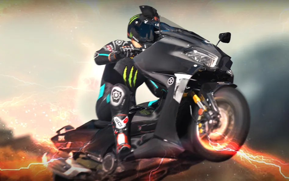 Real Moto Traffic MOD APK: Много денег и все мотоциклы — скриншот 2