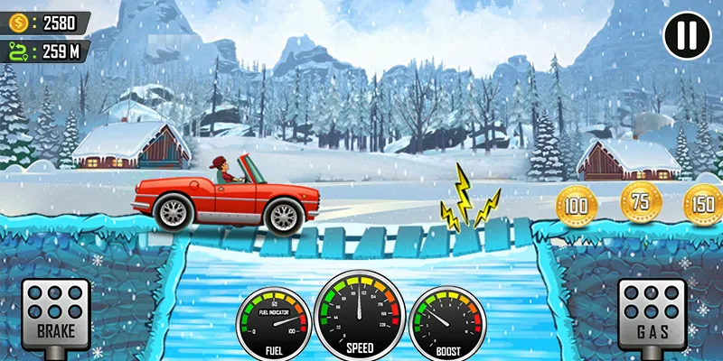 Racing the Hill — Безлимитные деньги и мощные машины, скачать мод APK — скриншот 2