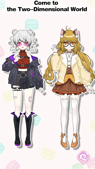 Vlinder Princess Dress up game бесплатно на Андроид — мод: Безлимитные монеты и все наряды — скриншот 2