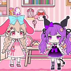 YOYO Doll School life Dress up мод на Андроид: Безлимитные деньги и все наряды