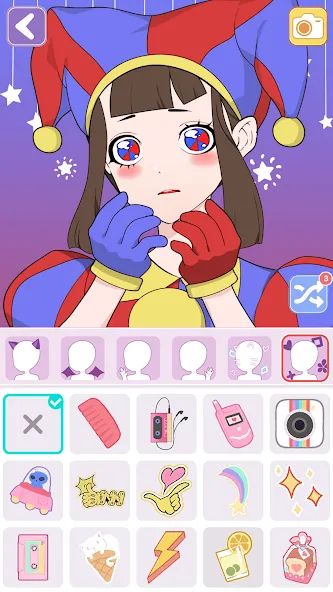 Скачать мод Vlinder Avatar Maker: dress up — Безлимитные монеты и все наряды — скриншот 1