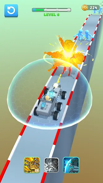 Скачать Drive & Survive мод — Безлимитные деньги и улучшенные машины — скриншот 2 Скачать Drive & Survive мод — Безлимитные деньги и улучшенные машины — скриншот 2