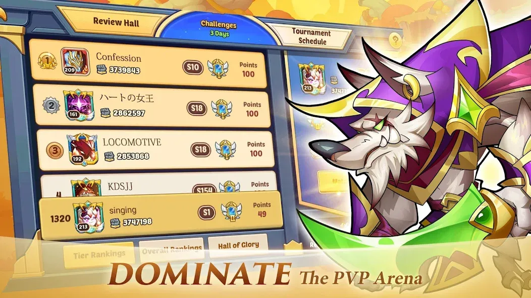 Idle Heroes мод на Андроид: Безлимитные ресурсы и усиленные герои — скриншот 4 Idle Heroes мод на Андроид: Безлимитные ресурсы и усиленные герои — скриншот 4