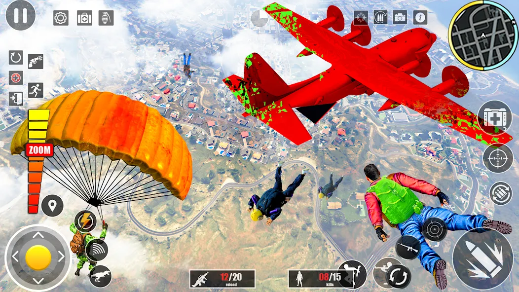 Elite Commando Shooting Games взлом на Андроид — Безлимитные патроны и оружие открыто — скриншот 3