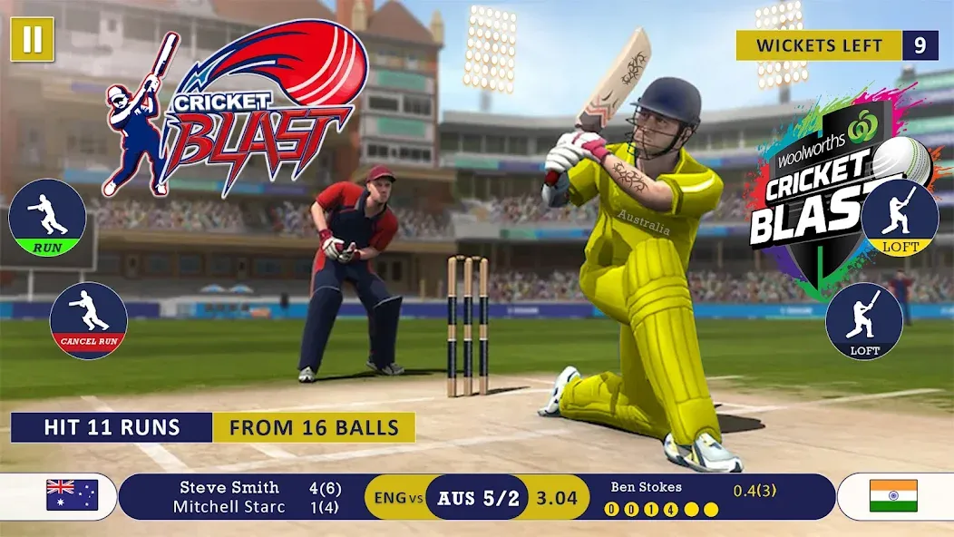 Скачать World Cricket Games Offline — Безлимитные деньги и энергия — скриншот 1 Скачать World Cricket Games Offline — Безлимитные деньги и энергия — скриншот 1