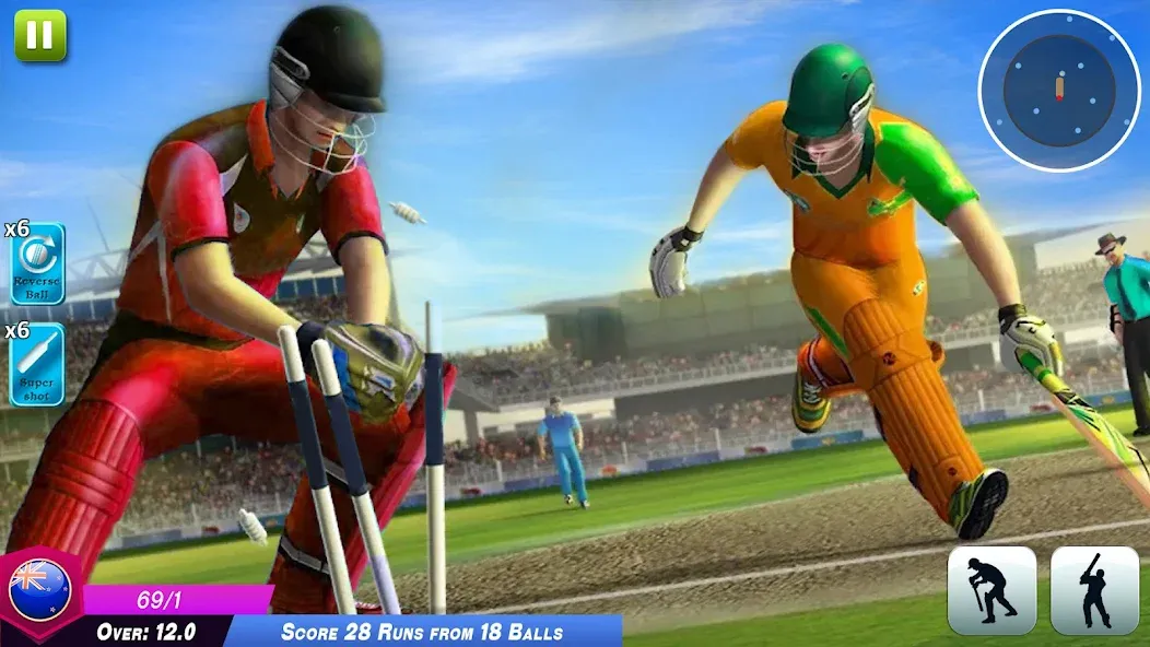 Скачать World Cricket Games Offline — Безлимитные деньги и энергия — скриншот 4 Скачать World Cricket Games Offline — Безлимитные деньги и энергия — скриншот 4