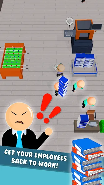 Office Fever бесплатно на Андроид — мод: Безлимитные деньги и ресурсы — скриншот 3 Office Fever бесплатно на Андроид — мод: Безлимитные деньги и ресурсы — скриншот 3