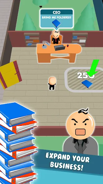 Office Fever бесплатно на Андроид — мод: Безлимитные деньги и ресурсы — скриншот 4 Office Fever бесплатно на Андроид — мод: Безлимитные деньги и ресурсы — скриншот 4