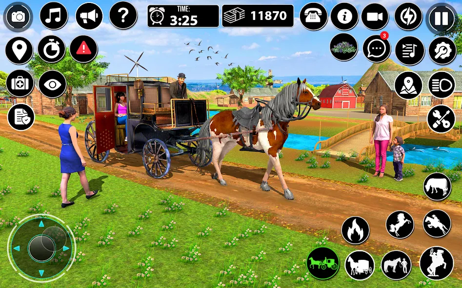 Скачать Horse Cart Taxi Transport Game Mod APK — Безлимитные деньги и транспорт — скриншот 3 Скачать Horse Cart Taxi Transport Game Mod APK — Безлимитные деньги и транспорт — скриншот 3