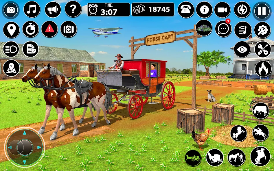 Скачать Horse Cart Taxi Transport Game Mod APK — Безлимитные деньги и транспорт — скриншот 4 Скачать Horse Cart Taxi Transport Game Mod APK — Безлимитные деньги и транспорт — скриншот 4