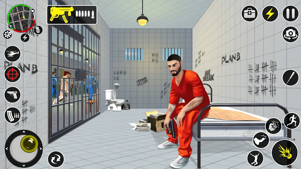 Скачать Grand Jailbreak Prison Escape мод — Без рекламы и много денег — скриншот 3 Скачать Grand Jailbreak Prison Escape мод — Без рекламы и много денег — скриншот 3