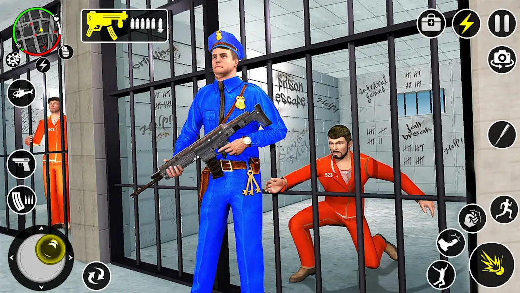 Скачать Grand Jailbreak Prison Escape мод — Без рекламы и много денег — скриншот 5 Скачать Grand Jailbreak Prison Escape мод — Без рекламы и много денег — скриншот 5