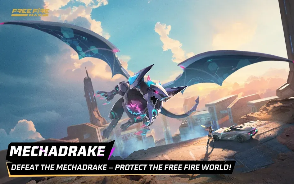 Free Fire MAX взломанный APK — Улучшенная графика и безлимитные ресурсы — скриншот 1