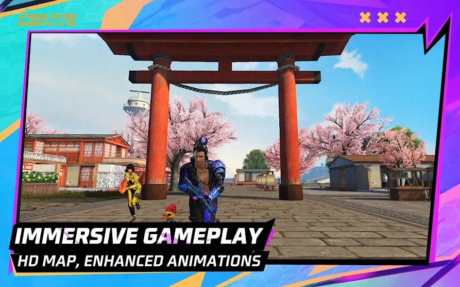 Free Fire MAX взломанный APK — Улучшенная графика и безлимитные ресурсы — скриншот 3
