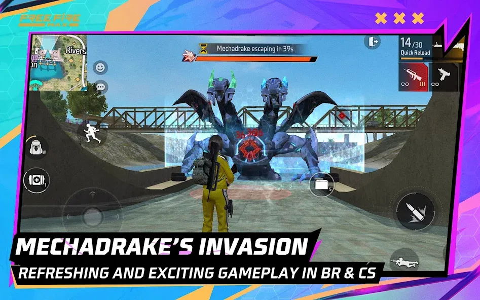 Free Fire MAX взломанный APK — Улучшенная графика и безлимитные ресурсы — скриншот 5