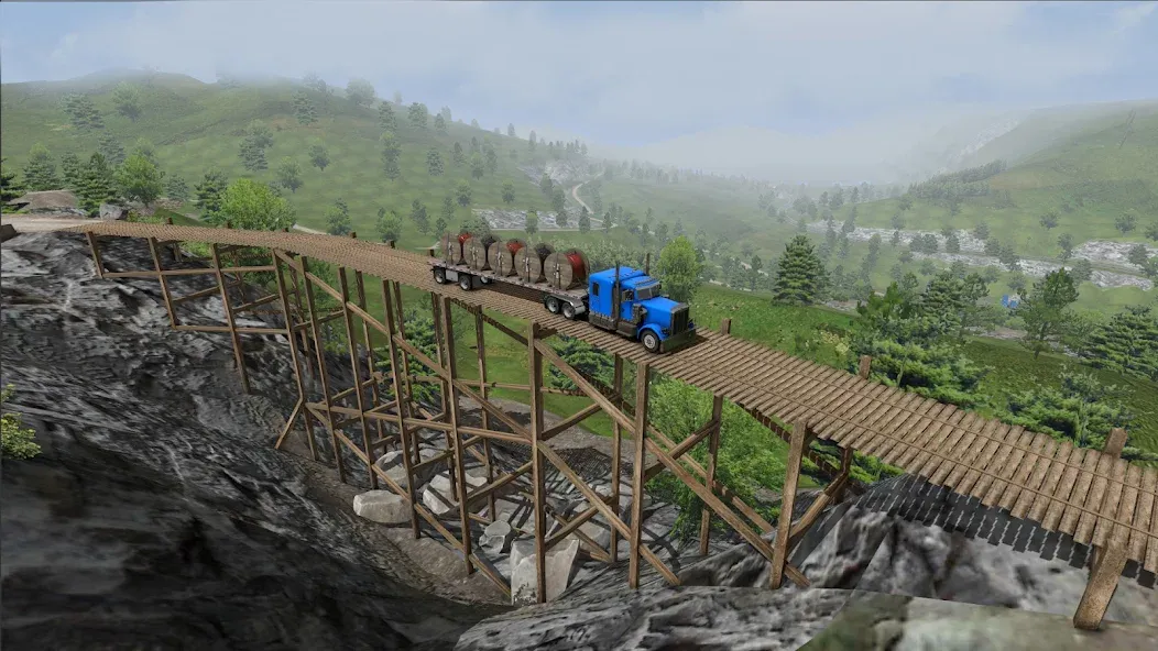 Universal Truck Simulator — Безлимитные деньги и топливо, скачать мод APK — скриншот 1