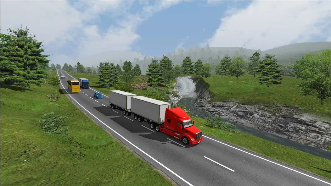 Universal Truck Simulator — Безлимитные деньги и топливо, скачать мод APK — скриншот 3